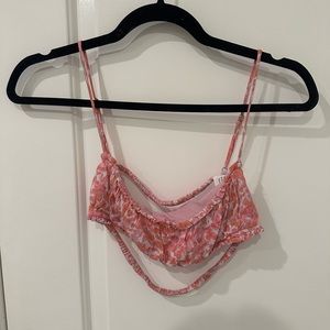 Sky To Moon Cropped Pink Top - S